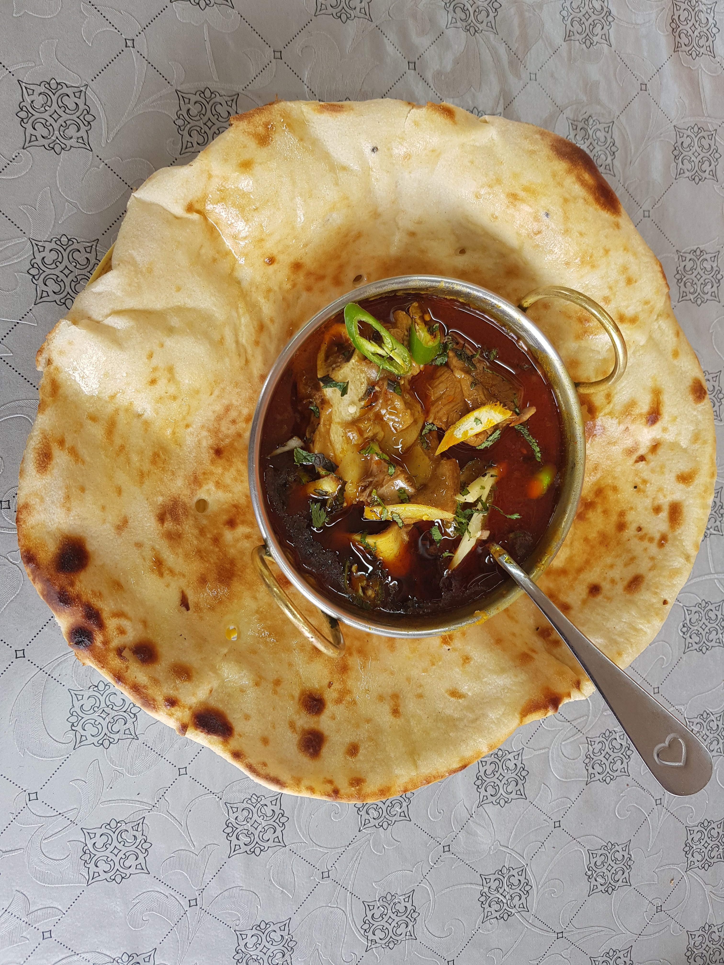 Lamb Nihari with Naan