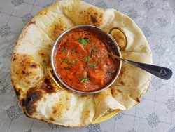 Chicken Angara at Moghul Express Leicester halal Indo-Chinese restaurant