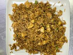 Chicken Fried Rice at Moghul Express Leicester halal Indo-Chinese restaurant
